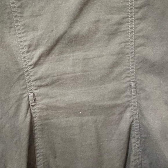 Sunner x Barneys New York Co-Op Olive Green Utility Shirtdress - Picture 7 of 14